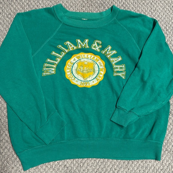 Vintage Other - 70’s College of William & Mary Vintage Crewneck